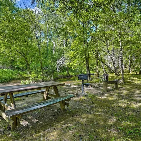 Cozy Tellico Plains Cabin With Large Mountain Creek! Exterior foto