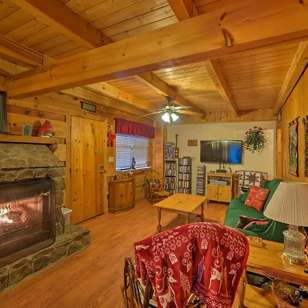 Cozy Tellico Plains Cabin With Large Mountain Creek! Exterior foto